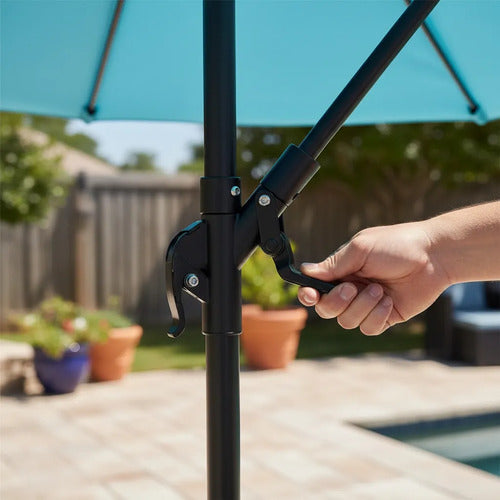 Sombrilla Exterior Sunnyglade Lisa Plegable Jardín/patio/alb — producto