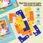 Juego Mesa Didáctico Rompecabezas Tetris Educativo Lógica — producto